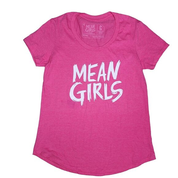 Mean Girls Pink Graphic Tee Shirt Medium Soft Cotton on Wednesdays we wear pink - Picture 1 of 3